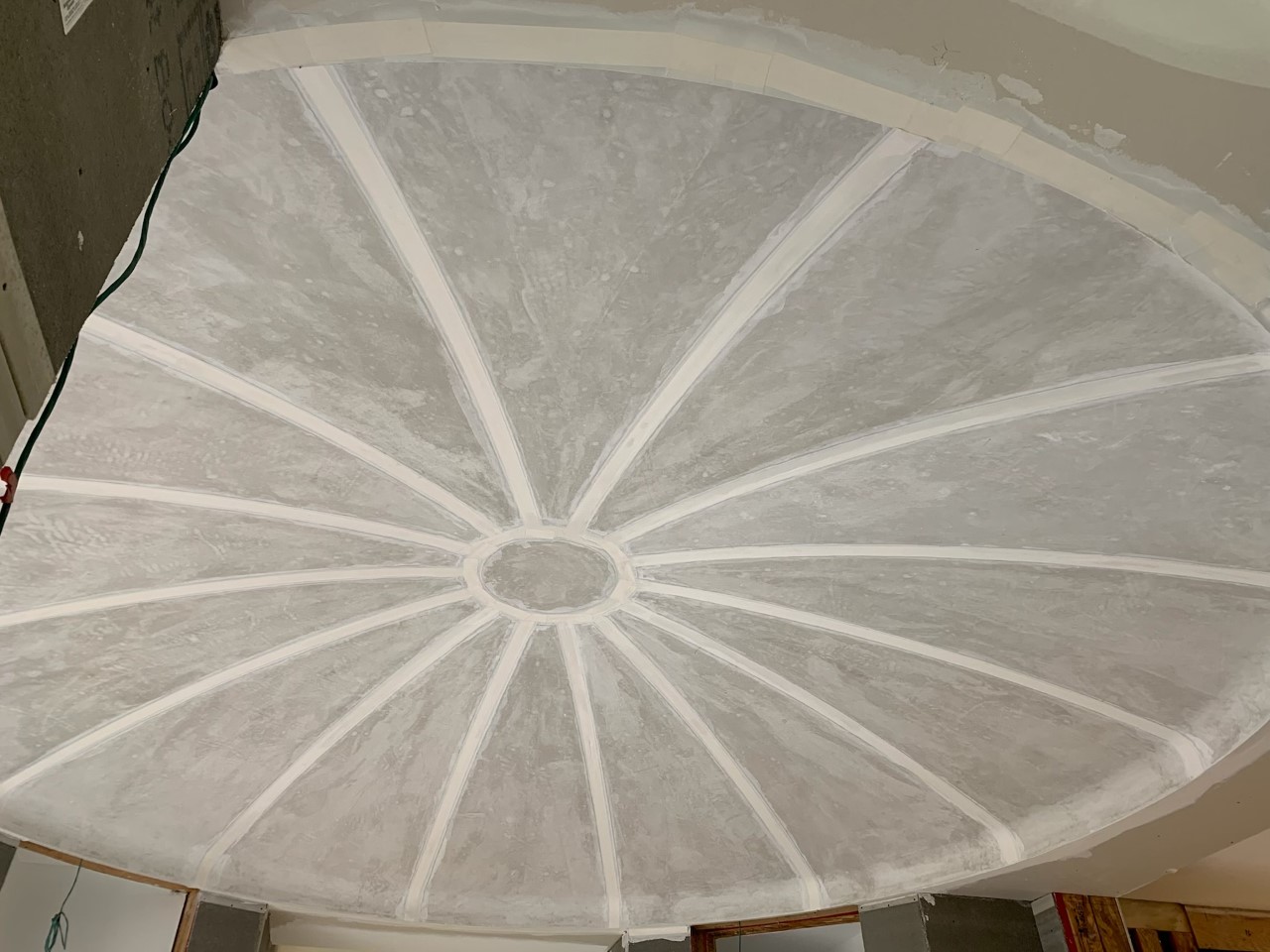 Decorative dome ceiling drywall installation Toronto